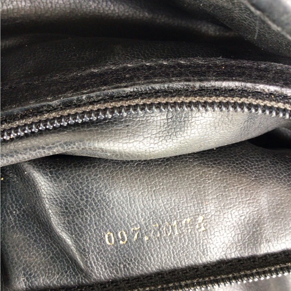 Fendi Black Leather Black Leather/Coated Canvas Vintage Bag - Picture 12 of 12